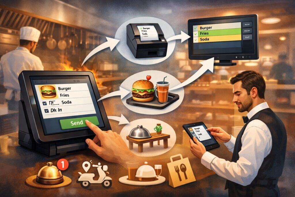 How Orders Start Inside a Restaurant POS System