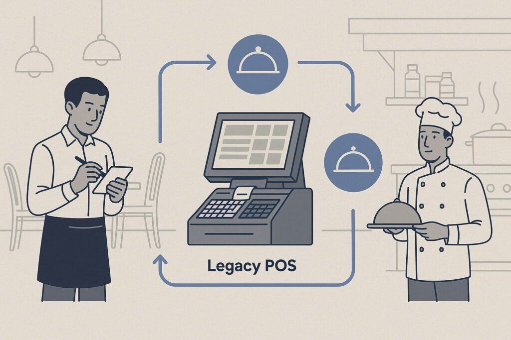 How Traditional (Legacy) POS Works for Restaurants