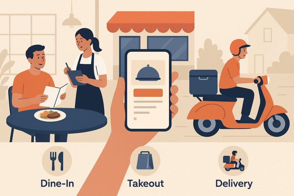 Omnichannel Ordering: Dine-In, Takeout, and Delivery