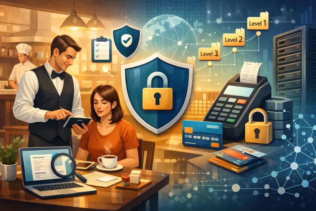 Determining Your Restaurant’s PCI Scope and Merchant Level Without Guesswork