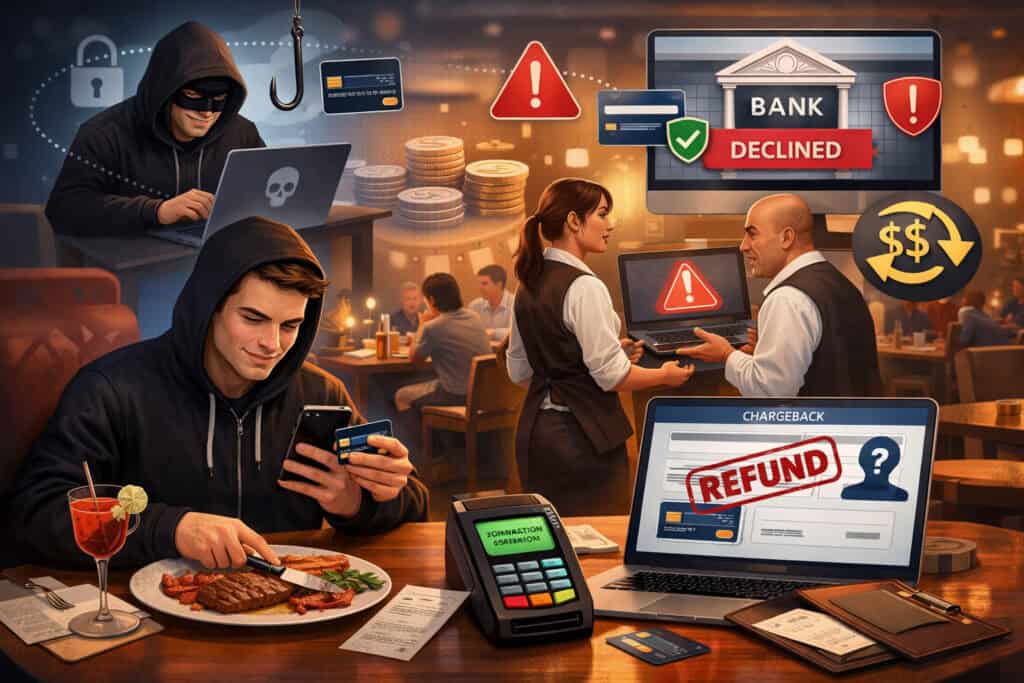 Fraud-Driven Chargebacks in Restaurants